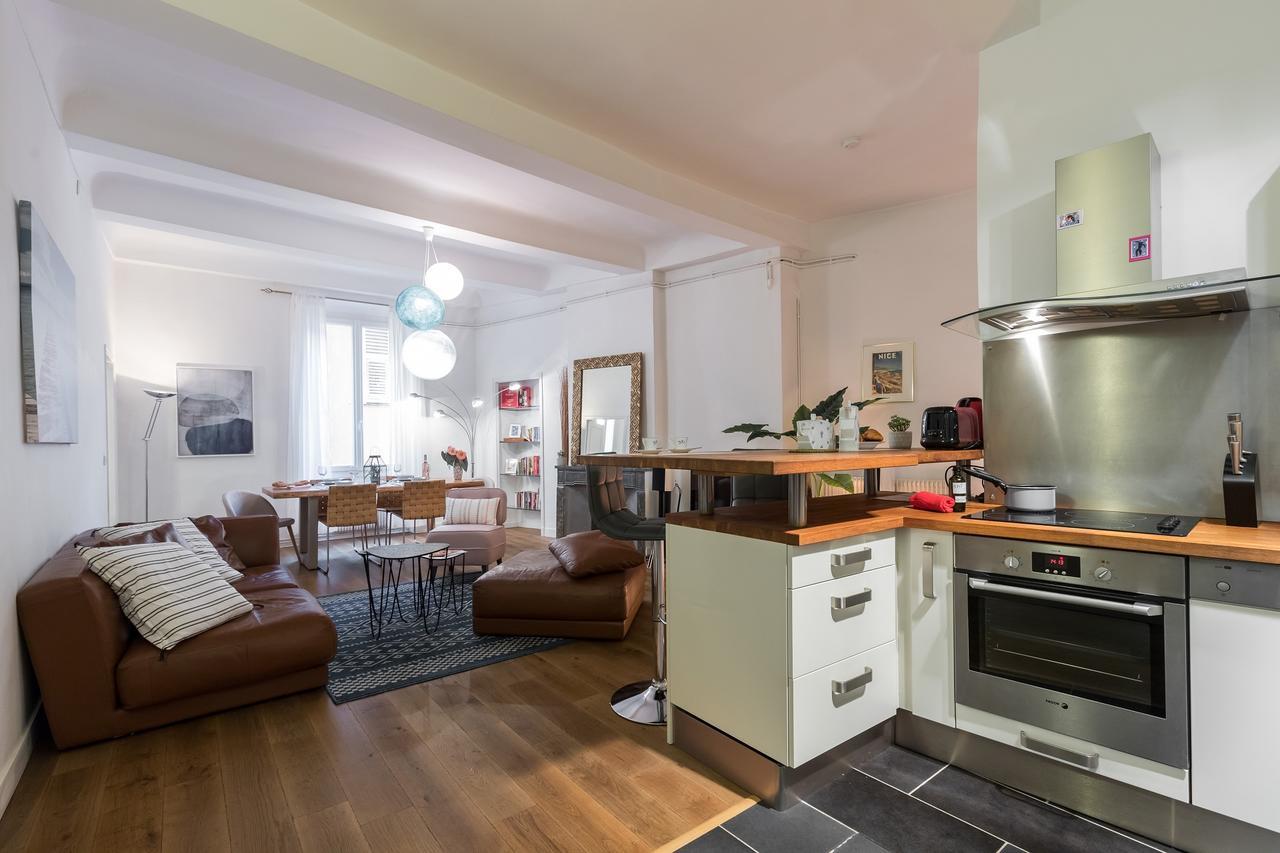 Pref 2 - F4 - Vaste Et Bourgeois ,3 Chambres, Ascenseur, Vx-Nice Buitenkant foto